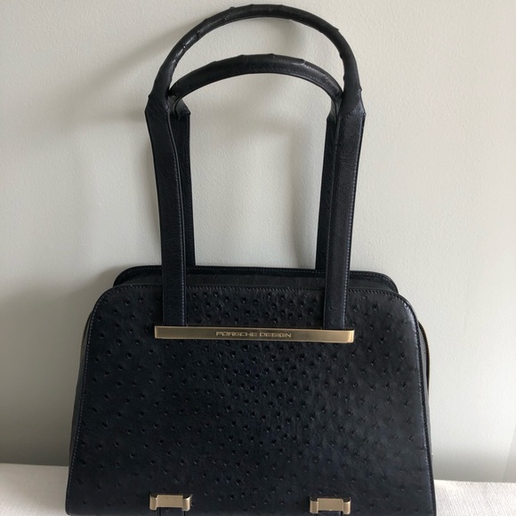 Porche Design Exotic Ostrich handbag - Picture 2 of 2